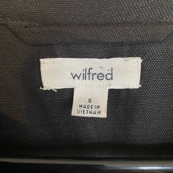 Aritzia Wilfred Oversized Dress Button Up Front Size S - Picture 5 of 7